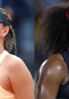 Serena bỏ cuộc, Sharapova nhẹ nhàng vào tứ kết