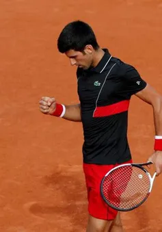Pháp mở rộng 2018: Djokovic đoạt vé vào tứ kết