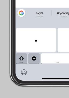 Google hỗ trợ người khuyết tật dùng bàn phím ảo iOS với mã Morse
