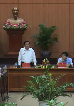 Bí thư Trung ương Đảng Nguyễn Xuân Thắng làm việc tại Quảng Nam và Đà Nẵng
