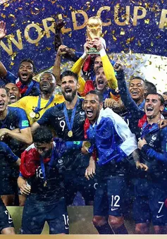 Chấm điểm Pháp 4-2 Croatia: Tam tấu Griezmann-Pogba-Mbappe giúp Les Bleus đăng quang FIFA World Cup™ 2018