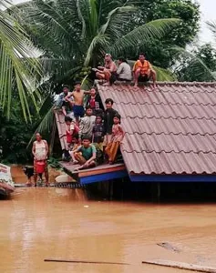 Vỡ đập thủy điện ở Lào: 15 người Việt trong phạm vi ảnh hưởng được đưa đến nơi an toàn