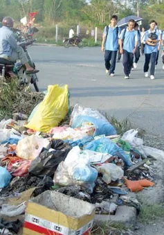 TP.HCM: Làng đại học sống chung với rác