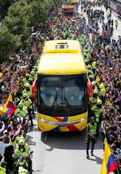 Loại sớm ở FIFA World Cup™ 2018, ĐT Colombia vẫn được chào đón như "vua" ở quê nhà