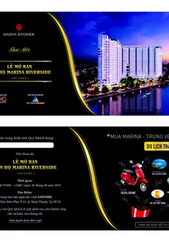 Đất xanh Premium mở bán đợt cuối căn hộ Marina Riverside