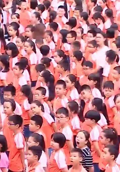 Học sinh vào lớp 1 ở Hà Nội tăng 30.000 em so với năm 2017