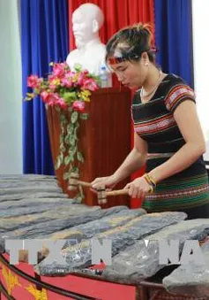Đàn đá Lộc Hòa được công nhận là Bảo vật quốc gia