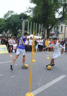 Lễ hội bóng đá Street Football 2018 sẽ diễn ra ở phố đi bộ hồ Hoàn Kiếm