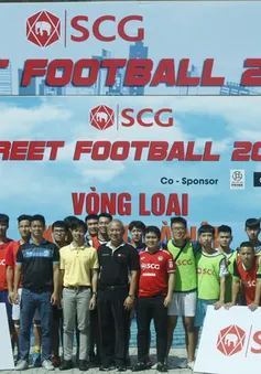 Tràn đầy hứng khởi giải Bóng đá đường phố SCG Street Football 2018