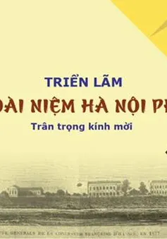 Triển lãm Hoài niệm Hà Nội phố: Tái hiện “Hà Nội ba sáu phố phường” thuở xưa