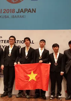 4 thí sinh dự thi Olympic Tin học quốc tế 2018 đều giành huy chương