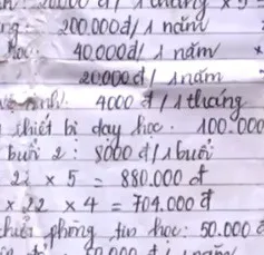Lạm thu - Vấn đề nóng dịp đầu năm học