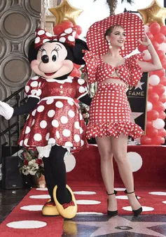 Chuột Minnie được vinh danh trên Đại lộ Danh Vọng