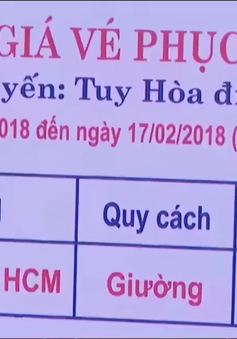 Phú Yên tăng cường kiểm tra bán vé xe Tết