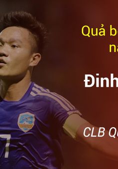 Thanh Trung, Kiều Trinh giành Quả bóng vàng Việt Nam 2017