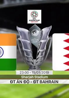 VIDEO Highlights Asian Cup 2019: ĐT Ấn Độ 0-1 ĐT Bahrain (Bảng A)