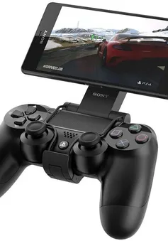 Tay chơi PlayStation 4 hỗ trợ kết nối với điện thoại Android