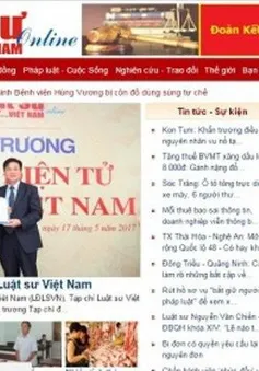 Tước giấy phép hoạt động của tạp chí điện tử Luật sư Việt Nam