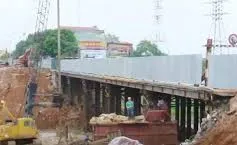 Hà Nội phân luồng giao thông phục vụ thi công cầu Ái Mỗ (Sơn Tây)