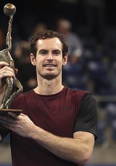 Vô địch Antwerp mở rộng, Andy Murray giành danh hiệu đầu tiên sau 2 năm