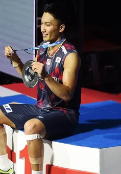 Kento Momota vô địch giải cầu lông Đan Mạch mở rộng 2019