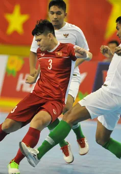 Hòa Indonesia, ĐT futsal Việt Nam chờ tấm vé bán kết ở lượt trận cuối vòng bảng