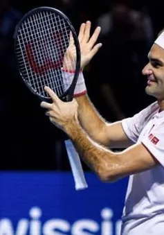 Basel mở rộng 2019: Roger Federer tốc hành vào tứ kết