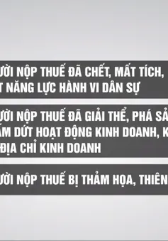 Băn khoăn trục lợi chính sách từ nghị quyết xóa nợ thuế