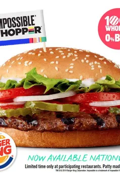 Burger King thâm nhập “lãnh địa” đồ ăn chay ở châu Âu