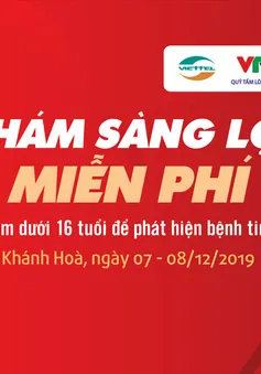 Lịch khám sàng lọc tim bẩm sinh miễn phí cho trẻ em dưới 16 tuổi tại Nha Trang