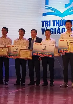 Lộ diện 5 công trình tiêu biểu được vinh danh tại Lễ trao giải "Tri thức trẻ vì giáo dục năm 2019"