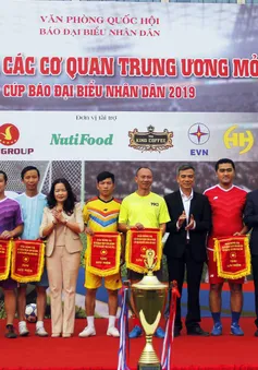 Khai mạc Giải Bóng đá các cơ quan Trung ương mở rộng - Cúp báo Đại biểu Nhân dân