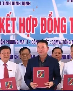 Ký kết xây dựng Nhà máy Phong điện Phương Mai 1, Bình Định