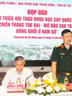 Họp báo về Hội thảo khoa học quốc gia Chiến thắng Tua Hai