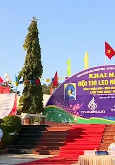 Sôi nổi Hội thi leo núi Tà Cú, Bình Thuận