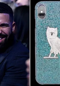 Siêu sao hip-hop Drake chi hơn 9 tỷ đồng... làm ốp lưng cho iPhone X