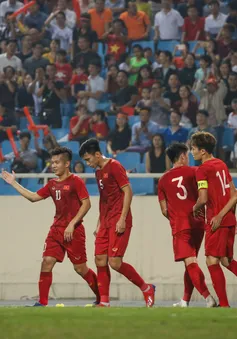 ẢNH: Ghi 6 bàn vào lưới U23 Brunei, U23 Việt Nam tạm dẫn đầu bảng