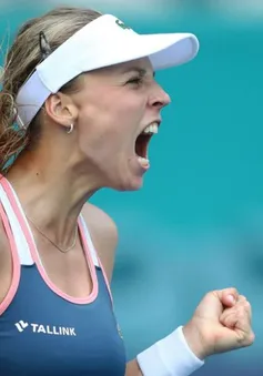 Anett Kontaveit buộc Hsieh Su Wei dừng bước ở tứ kết Miami mở rộng 2019