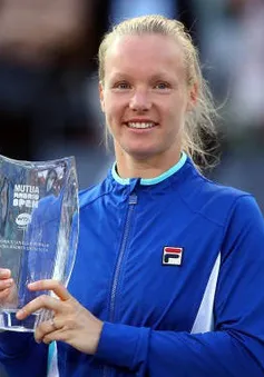 Kiki Bertens giành chức vô địch đơn nữ Madrid mở rộng 2019