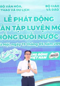 Phát động toàn dân tập luyện môn bơi, phòng chống đuối nước năm 2019