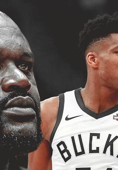 Shaquille O'Neal mong được thấy "phong thái" nhà vô địch đến từ Antetokounmpo