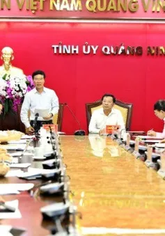 Kiểm tra việc thực hiện Nghị quyết tại Quảng Ninh