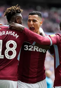 Đánh bại Derby County cùng HLV Lampard, Aston Villa giành quyền lên chơi giải Ngoại hạng Anh