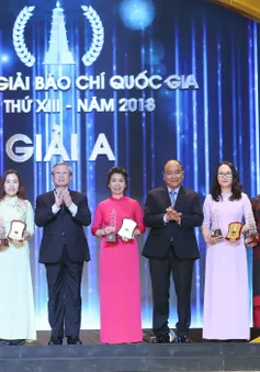 Danh sách tác giả, tác phẩm đoạt Giải báo chí quốc gia lần thứ XIII - 2018