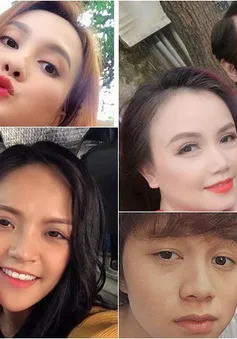 Loạt ảnh selfie "yêu hết nấc" của dàn diễn viên phim Về nhà đi con