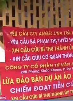 Nghi vấn chủ đầu tư bán dự án “ma” Angel Lina bỏ trốn