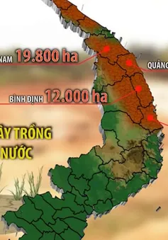 Hạn hán gia tăng ở Trung Bộ