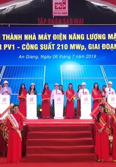 An Giang: Nhà máy năng lượng mặt trời thúc đẩy kinh tế - xã hội địa phương