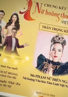 Thanh tra chương trình “Chung kết trao giải Nữ hoàng thương hiệu Việt Nam 2019”