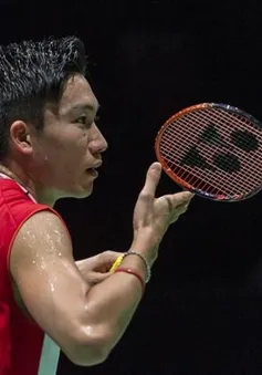 Kento Momota và Nozomi Okuhara vào tứ kết Giải cầu lông vô địch thế giới 2019